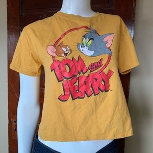Tom and Jerry Crop T-Shirt